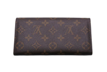 画像をギャラリービューアに読み込む, LOUIS VUITTON ルイヴィトン モノグラム ポルトフォイユ サラ 旧型 長財布 ブラウン M61734 ウォレット ロゴ 美品 中古 56332