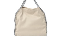 画像をギャラリービューアに読み込む, Stella McCartney ステラマッカートニー ショルダーバッグ ベージュ シルバー ガンメタル エコレザー 371223 美品 中古 56336