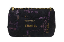 Load image into Gallery viewer, 極美品 CHANEL シャネル 22SS ミニマトラッセ スモール フラップ チェーン ショルダーバッグ プリントデニム AS3134 中古 56346