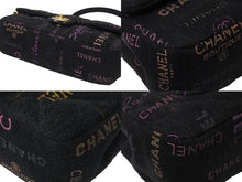 Load image into Gallery viewer, 極美品 CHANEL シャネル 22SS ミニマトラッセ スモール フラップ チェーン ショルダーバッグ プリントデニム AS3134 中古 56346
