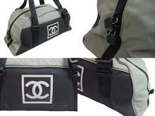 画像をギャラリービューアに読み込む, CHANEL シャネル シャネルスポーツ 8番台 ボストンバッグ ココマーク ナイロンキャンバス 22310177 中古 56354