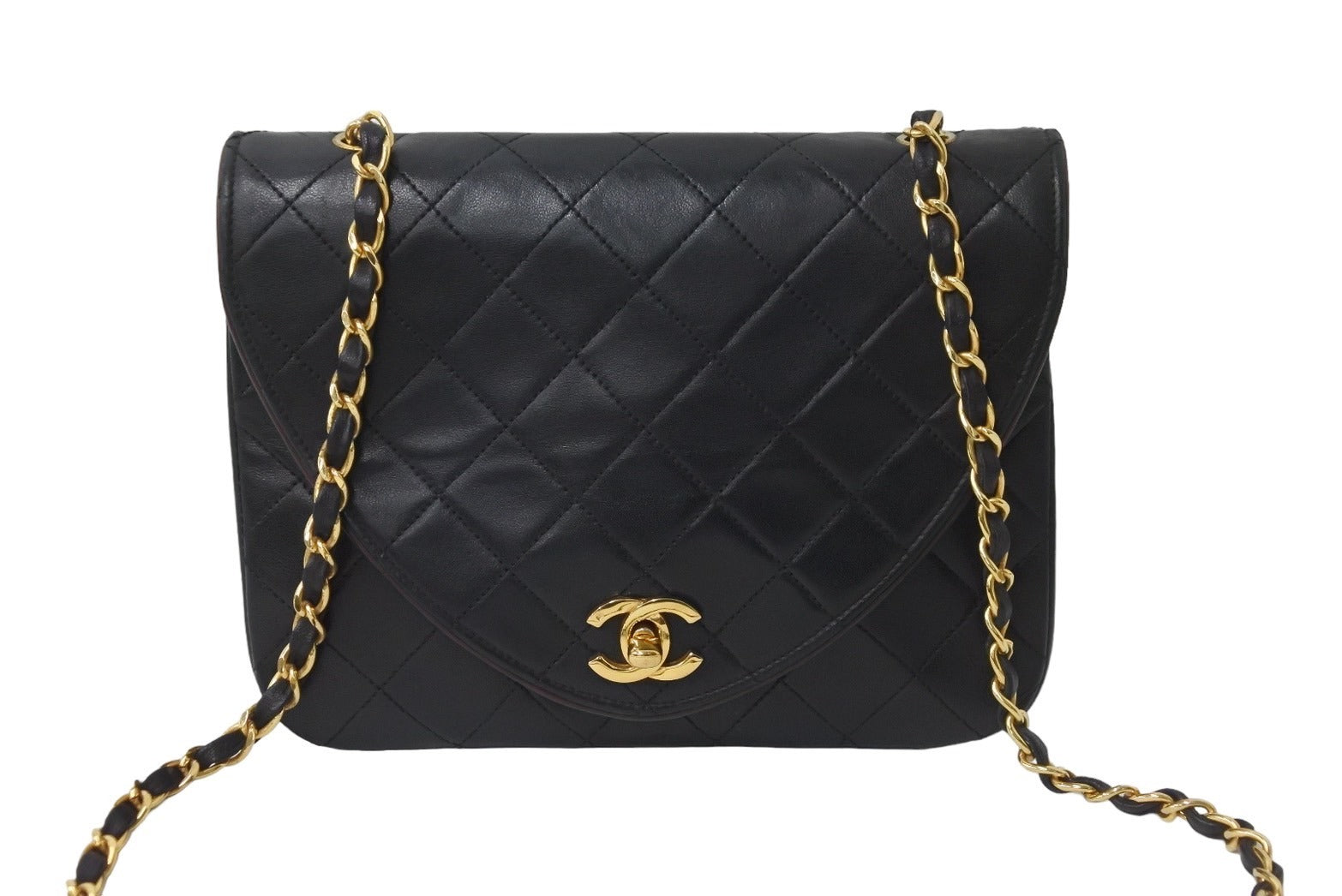 CHANEL シャネル チェーンショルダーバッグ マトラッセ シングル