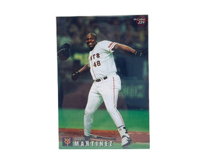 Like new Calbee Baseball Card Calbee Professional Baseball Chips Card No.229 Martinez 1999 Giants Used 56378