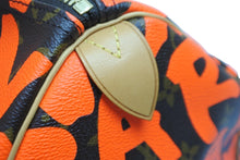 画像をギャラリービューアに読み込む, 新品同様 LOUIS VUITTON ルイ・ヴィトン モノグラム グラフィティ キーポル50 ボストン スプラウス オレンジ M93699 中古 56379