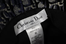 画像をギャラリービューアに読み込む, 新品同様 ChristianDior クリスチャンディオール ハット オブリーク サイズ58 ネイビー コットン レーヨン 05CDO924I134 中古 56402