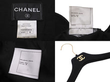 画像をギャラリービューアに読み込む, CHANEL シャネル ジャケット スパンコール P45044V26650 ブラック サイズ38 レディース 美品 中古 56410