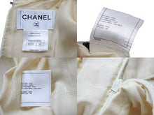 画像をギャラリービューアに読み込む, CHANEL シャネル ワンピース P39519V28652 アイボリー ツイード サイズ36 美品 中古 56424