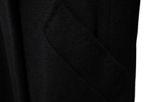 画像をギャラリービューアに読み込む, MAX MARA マックスマーラ コート ロングコート 毛皮 ブラック アルパカ ウール サイズ42 10160413 美品 中古 56432