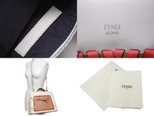 Load image into Gallery viewer, 極美品 FENDI フェンディ ラナウェイ スモール 2way ショルダーバッグ ベージュ レッド キャメル ハンドバッグ 8BH344 中古 56452