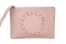 画像をギャラリービューアに読み込む, Stella McCartney ステラマッカートニー バッグ ポーチ クラッチバッグ ピンク ゴールド金具 502892 W9923 美品 中古 56457