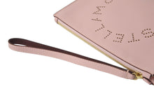画像をギャラリービューアに読み込む, Stella McCartney ステラマッカートニー バッグ ポーチ クラッチバッグ ピンク ゴールド金具 502892 W9923 美品 中古 56457