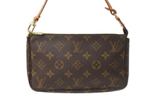 画像をギャラリービューアに読み込む, LOUIS VUITTON ルイヴィトン モノグラム ポシェット アクセソワール アクセサリーポーチ アクセポ 旧型 M51980 美品 中古 56458