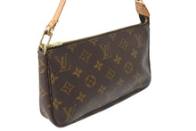画像をギャラリービューアに読み込む, LOUIS VUITTON ルイヴィトン モノグラム ポシェット アクセソワール アクセサリーポーチ アクセポ 旧型 M51980 美品 中古 56458