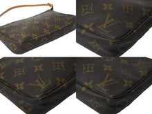 画像をギャラリービューアに読み込む, LOUIS VUITTON ルイヴィトン モノグラム ポシェット アクセソワール アクセサリーポーチ アクセポ 旧型 M51980 美品 中古 56458