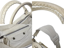 画像をギャラリービューアに読み込む, BALENCIAGA バレンシアガ ショルダーバッグ 103208213048 ザ ファースト 2WAY アイボリー 良品 中古 56463