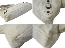 画像をギャラリービューアに読み込む, BALENCIAGA バレンシアガ ショルダーバッグ 103208213048 ザ ファースト 2WAY アイボリー 良品 中古 56463