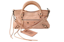 画像をギャラリービューアに読み込む, BALENCIAGA バレンシアガ ショルダーバッグ 1032085741 ザ ファースト ２WAY サーモンピンク 美品 中古品 56465