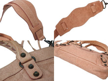 画像をギャラリービューアに読み込む, BALENCIAGA バレンシアガ ショルダーバッグ 1032085741 ザ ファースト ２WAY サーモンピンク 美品 中古品 56465