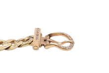 Load image into Gallery viewer, HERMES エルメス ヴィンテージ 80s ブレスレット ブックセリエ PM ゴールド ダイヤモンド 35.1g 美品 中古 56485