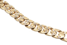 Load image into Gallery viewer, HERMES エルメス ヴィンテージ 80s ブレスレット ブックセリエ PM ゴールド ダイヤモンド 35.1g 美品 中古 56485