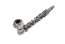Load image into Gallery viewer, CHROME HEARTS クロムハーツ フィリグリーシルバーパイプ喫煙具 キセル シルバー925 94.7g 良品 中古 56488