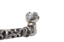 Load image into Gallery viewer, CHROME HEARTS クロムハーツ フィリグリーシルバーパイプ喫煙具 キセル シルバー925 94.7g 良品 中古 56488