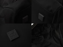 画像をギャラリービューアに読み込む, 極美品 CHANEL シャネル ボストンバッグ スポーツライン 7番台 ココマーク 銀行強盗 ブラック ナイロン ブラック金具 中古 56502