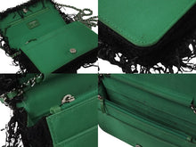 Load image into Gallery viewer, CHANEL シャネル ショルダーバッグ ロボットチャーム付き チェーンウォレット ツイード 23番台 シルバー金具 美品 中古 56503