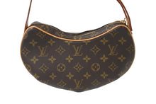 画像をギャラリービューアに読み込む, 極美品 LOUIS VUITTON ルイヴィトン ショルダーバッグ クロワッサン MM M51512 モノグラム ゴールド金具 中古 56522