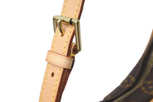 画像をギャラリービューアに読み込む, 極美品 LOUIS VUITTON ルイヴィトン ショルダーバッグ クロワッサン MM M51512 モノグラム ゴールド金具 中古 56522