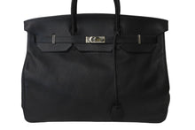 Load image into Gallery viewer, HERMES エルメス バーキン50 ハンドバッグ ブラック シルバー金具 トリヨンクレマンス □H刻印 2004年 良品 中古 56523