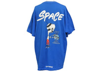 画像をギャラリービューアに読み込む, CHROME HEARTS クロムハーツ MATTY BOY マッティ ボーイ Tシャツ 半袖 ブルー 2990-304-6063 良品 中古 56566