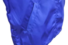 画像をギャラリービューアに読み込む, 極美品 PRADA プラダ ジャケット ナイロンジャケット 三角ロゴ ブルー シルバー 金具 サイズ38 291755 中古 56572