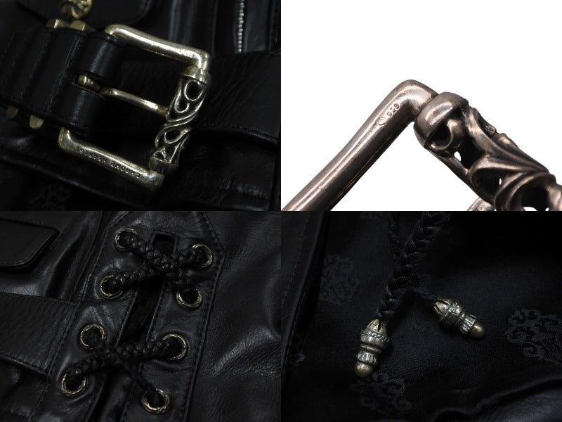 CHROME HEARTS クロムハーツ ライダースジャケット JJディーン ダガー