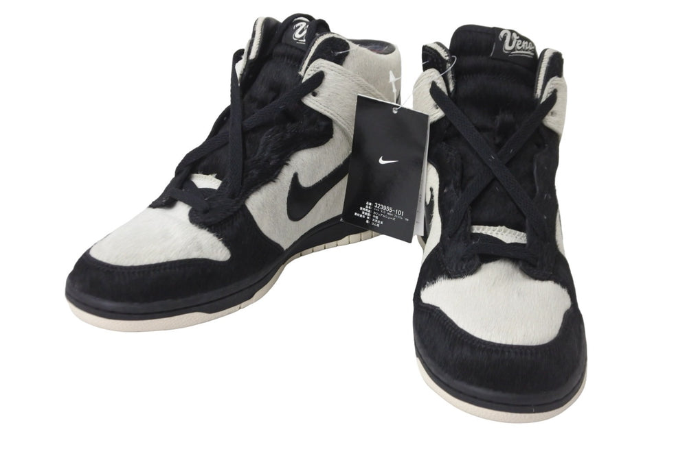 新品同様 NIKE ナイキ スニーカー DUNK HIGH PREMIUM UENO-PANDA ダンク ハイ 上野 パンダ 2008 27.5 323955-101 中古 56594