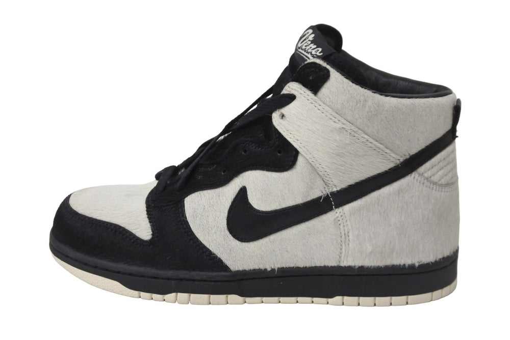 新品同様 NIKE ナイキ スニーカー DUNK HIGH PREMIUM UENO-PANDA ダンク ハイ 上野 パンダ 2008 27.5 323955-101 中古 56594