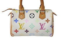 画像をギャラリービューアに読み込む, LOUIS VUITTON ルイヴィトン ハンドバッグ M92645 ミニスピーディ ブロン モノグラムマルチカラー ゴールド金具 良品 中古 56598
