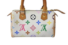 画像をギャラリービューアに読み込む, LOUIS VUITTON ルイヴィトン ハンドバッグ M92645 ミニスピーディ ブロン モノグラムマルチカラー ゴールド金具 良品 中古 56598