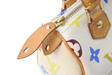 画像をギャラリービューアに読み込む, LOUIS VUITTON ルイヴィトン ハンドバッグ M92645 ミニスピーディ ブロン モノグラムマルチカラー ゴールド金具 良品 中古 56598