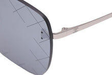 画像をギャラリービューアに読み込む, CHANEL シャネル サングラス キルティング マトラッセデザイン シルバー 4215 c.124/6G 美品 中古 56601