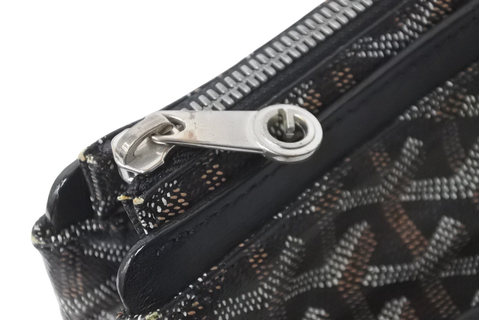 GOYARD ゴヤール ポーチ クラッチバッグ ミロワールPM PVCコーティングキャンバス ブラウン シルバー金具 美品 中古 56602 –  Casanova Vintage