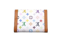 Load image into Gallery viewer, LOUIS VUITTON ルイヴィトン コインケース M92657 モノグラムマルチカラー ポルトモネ プラ ブラウン ホワイト 美品 中古 56603