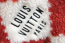 画像をギャラリービューアに読み込む, LOUIS VUITTON ルイヴィトン NIGO ニゴ ダミエ フリース ブルゾンジャケット XL LV MADE レッド ホワイトHMY04WI03 美品 中古 56609