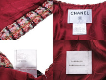画像をギャラリービューアに読み込む, 極美品 CHANEL シャネル ジャケット ツイード ジャケット 02SS ココボタン P19135V11057 サイズ 40 中古 56611