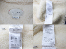 画像をギャラリービューアに読み込む, GUCCI グッチ ジャケット 18AW エンブロイダリーボアデニムジャケット タイガー キッズ サイズ12 431155 XR221 美品 中古 56614