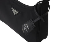 Load image into Gallery viewer, 極美品 PRADA プラダ ショルダーバッグ ホーボー RE-EDITION 1NE515 ナイロン ブラック シルバー金具 中古 56629