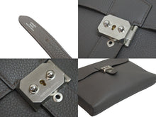 Load image into Gallery viewer, 極美品 HERMES エルメス ショルダーバッグ サックアデペッシュ29 U刻印 エタン エバーカラー シルバー金具 中古 56675
