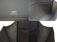 Load image into Gallery viewer, 極美品 HERMES エルメス ショルダーバッグ サックアデペッシュ29 U刻印 エタン エバーカラー シルバー金具 中古 56675