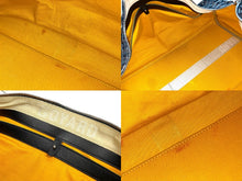 画像をギャラリービューアに読み込む, GOYARD ゴヤール ヘリンボーン柄 クロワジュール ボストンバッグ PVC レザー ブラック 鞄 旅行 シルバー金具 良品 中古 56677