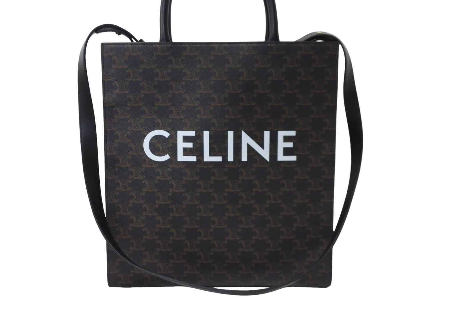 新品同様 CELINE セリーヌ ミディアム バーティカル カバ トートバッグ